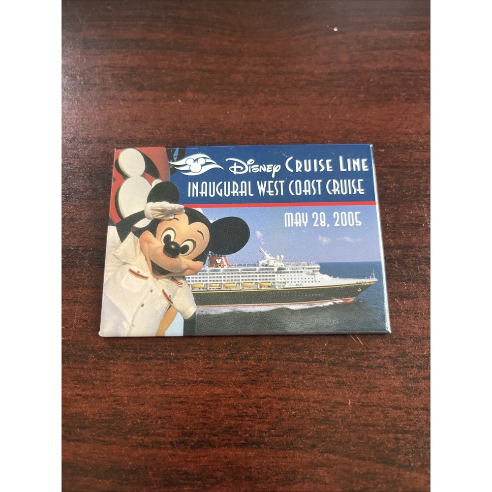 Disney Cruise Line Inaugural West Coast Cruise May 28th 2005 Mickey Mouse Pin
